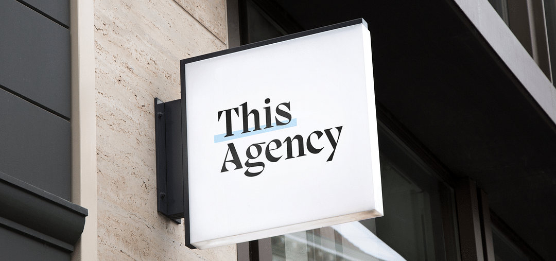 This Agency cover